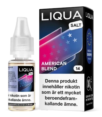Liqua Salt - American Blend (10 ml, 14 mg Nikotinsalt)
