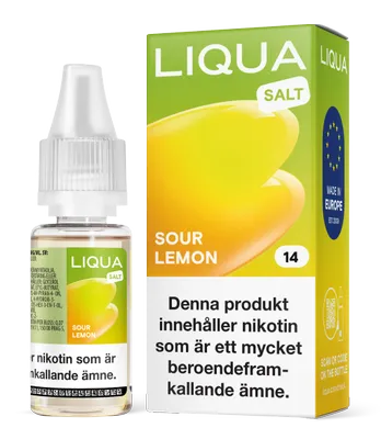 Liqua Salt - Sour Lemon (10 ml, 14 mg Nikotinsalt)