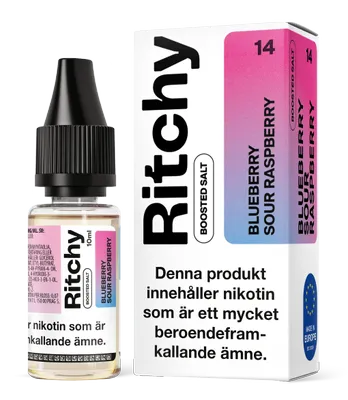 Ritchy Salt - Blueberry Sour Raspberry (10 ml, 14 mg Nikotinsalt)