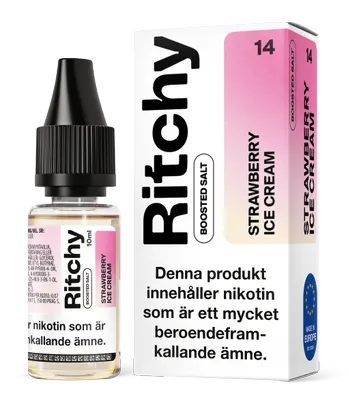 Ritchy Salt - Strawberry Ice Cream (10 ml, 14 mg Nikotinsalt)