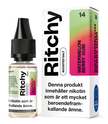 Ritchy Salt - Watermelon Berry Gum (10 ml, 14 mg Nikotinsalt)