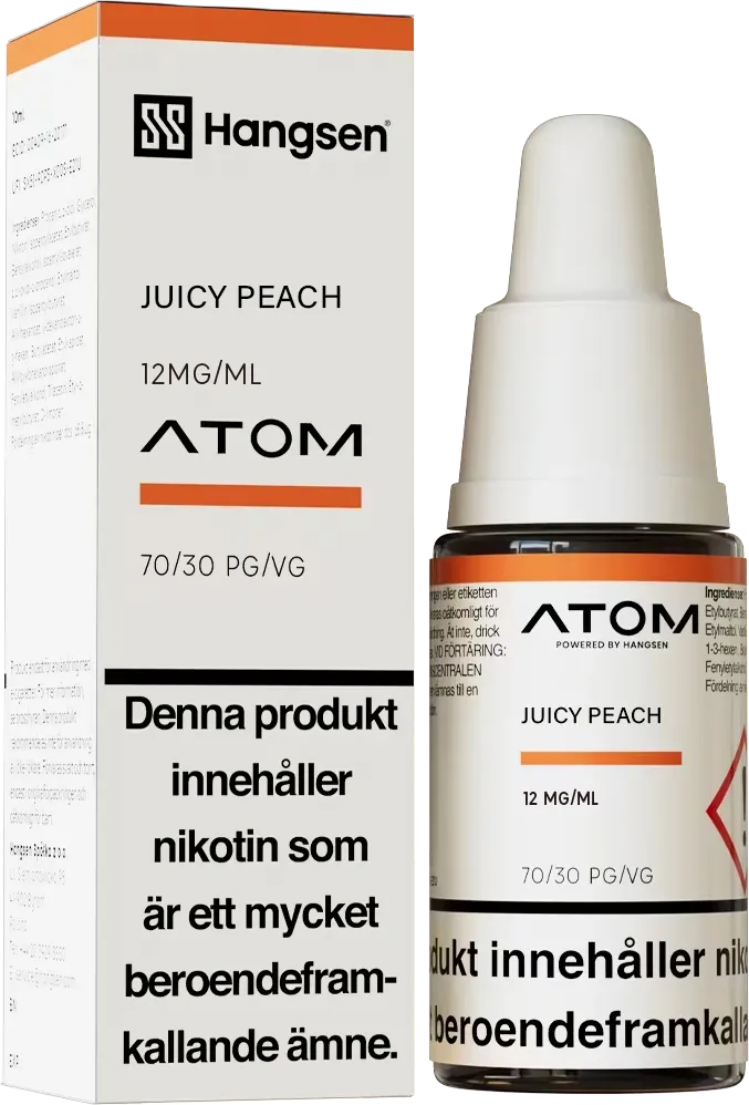 Hangsen Atom - Juicy Peach 12 mg