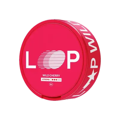 Loop Slim tobaksfritt snus, Wild Cherry, stark styrka, 8,9 mg/portion, 1 st