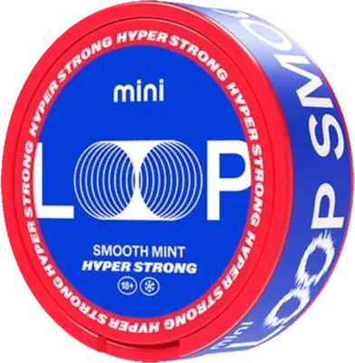 Loop - Smooth Mint Hyper Strong - Mini (10,5 mg/portion) Katalogbild