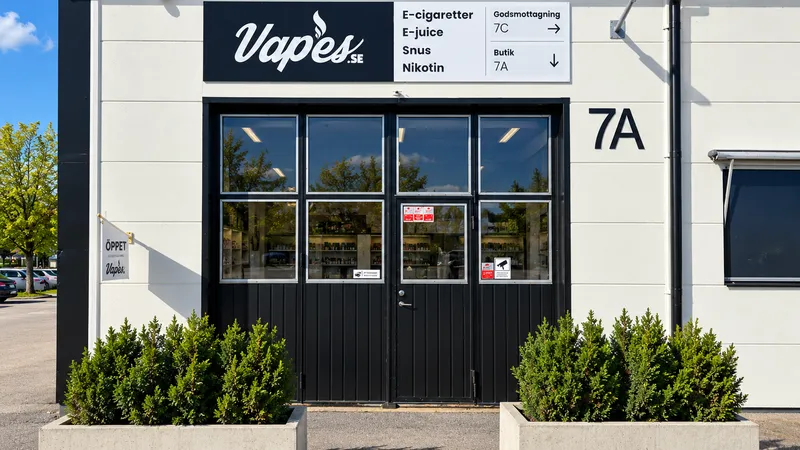 vapes lidkoping butik framsida