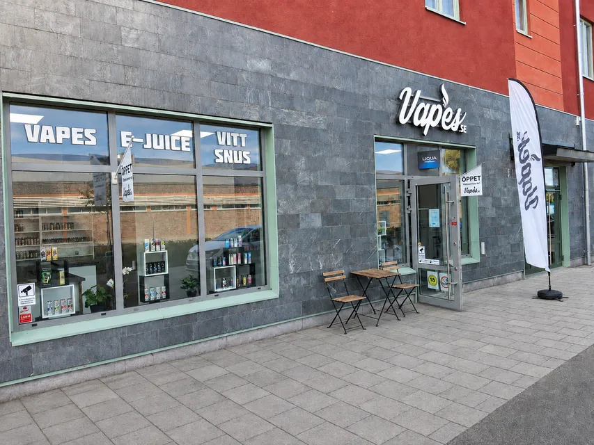 Vapes Linköping – butiksmiljö