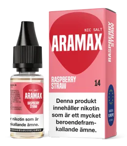Aramax Salt - Raspberry Straw (10 ml, 14 mg Nikotinsalt)