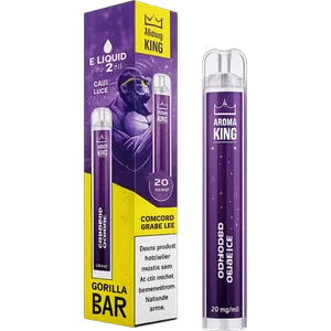 Aroma King - Gorilla Bar - Concord Grape (20 mg, Disposable)