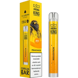 Aroma King - Gorilla Bar - Peach Ice (20 mg, Disposable)