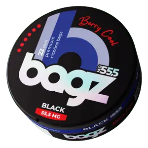 Bagz - Berry Cool Black - Slim (38,1 mg/portion)