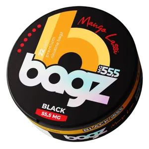Bagz - Mango Lassi Black - Slim (38,1 mg/portion)