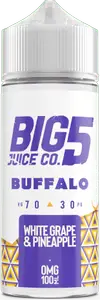 Big 5 - Buffalo, White Grape & Pineapple (100 ml, Shortfill)