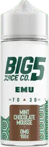 Big 5 - Emu - Mint Chocolate Mousse (100 ml, Shortfill)