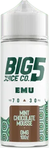 Big 5 - Emu - Mint Chocolate Mousse (100 ml, Shortfill)