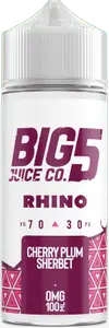 Big 5 - Rhino - Cherry Plum Sherbert (100 ml, Shortfill)
