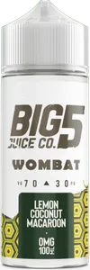 Big 5 - Wombat - Lemon, Coconut & Macaroon (100 ml, Shortfill)