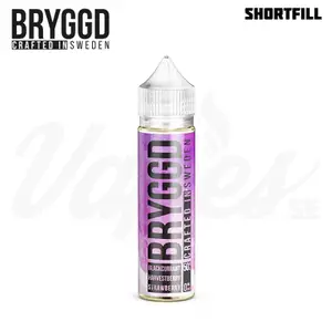 Bryggd - Blackcurrant Harvestberry Strawberry (50 ml, Shortfill)