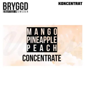 Bryggd - Mango Pineapple Peach (Koncentrat, 30 ml)