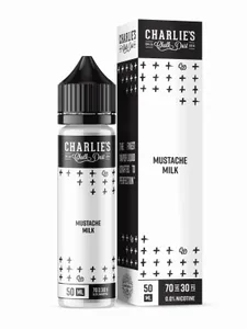 Charlie's Chalk Dust - Mustache Milk (50 ml, Shortfill)