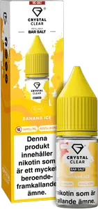Crystal Clear - Banana Ice (10 ml, 14 mg Nikotinsalt)