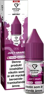 Crystal Clear - Juicy Grape (10 ml, 14 mg Nikotinsalt)