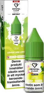 Crystal Clear - Lemon & Lime (10 ml, 14 mg Nikotinsalt)