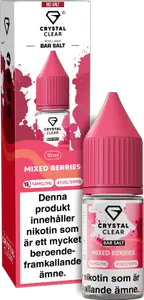 Crystal Clear - Mixed Berries (10 ml, 14 mg Nikotinsalt)