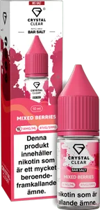 Crystal Clear - Mixed Berries (10 ml, 14 mg Nikotinsalt)
