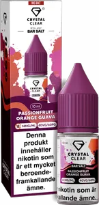 Crystal Clear - Passionfruit Orange Guava (10 ml, 14 mg Nikotinsalt)