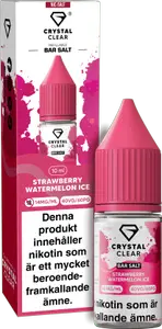 Crystal Clear - Strawberry Watermelon Ice (10 ml, 14 mg Nikotinsalt)