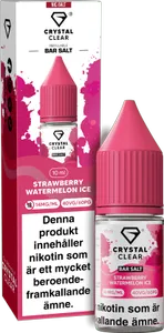 Crystal Clear - Strawberry Watermelon Ice (10 ml, 14 mg Nikotinsalt)