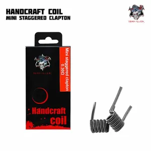 Demon Killer Mini Staggered Clapton Handcraft Coil (2 st)