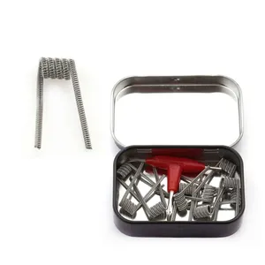 Demon Killer Staple Staggered Fused Clapton Coil (10-pack, 0,3 ohm, Kanthal/SS)