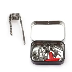 Demon Killer Tri-twisted Clapton Coil (10-pack, 0,35 ohm, Kanthal/SS)