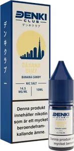 Denki Club - Banana Buzz (Banana Candy) (10 ml, 14,5 mg Nikotinsalt)