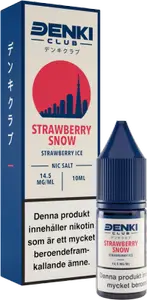 Denki Club - Strawberry Snow (Strawberry Ice) (10 ml, 14,5 mg Nikotinsalt)