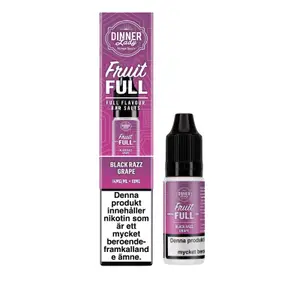 Dinner Lady Bar Salts - Black Razz Grape (10 ml, 14 mg, Nikotinsalt)