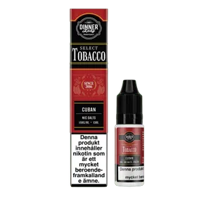 Dinner Lady Bar Salts - Cuban Tobacco (10 ml, 14 mg, Nikotinsalt)