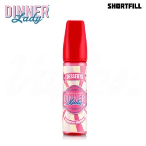 Dinner Lady - Strawberry Macaroon (Desserts) (Shortfill, 50 ml)