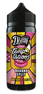 Doozy Temptations - Banana Split (100 ml, Shortfill)