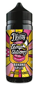 Doozy Temptations - Banana Split (100 ml, Shortfill)