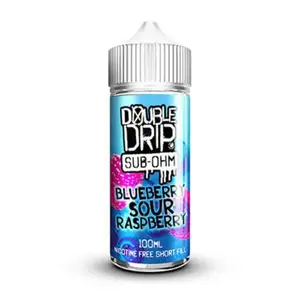 Double Drip - Blueberry Sour Raspberry (100 ml, Shortfill)