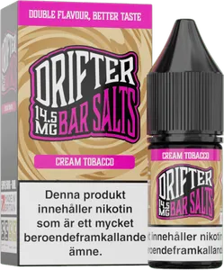 Drifter Bar Salts - Cream Tobacco (10 ml, 14,5 mg Nikotinsalt)