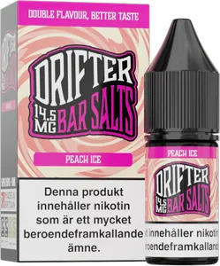 Drifter Bar Salts - Peach Ice (10 ml, 14,5 mg Nikotinsalt)