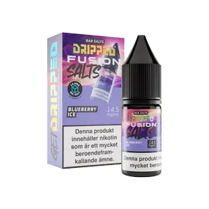Dripped Fusion Salts - Blueberry Ice (10 ml, 14,5 mg Nikotinsalt)