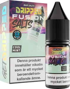 Dripped Fusion Salts - Cool Mint (10 ml, 14,5 mg Nikotinsalt)