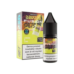 Dripped Fusion Salts - Lemon & Lime (10 ml, 14,5 mg Nikotinsalt)