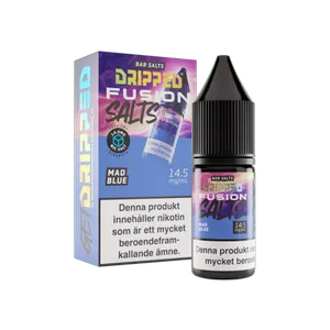 Dripped Fusion Salts - Mad Blue (10 ml, 14,5 mg Nikotinsalt)