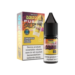 Dripped Fusion Salts - Pineapple Peach Mango (10 ml, 14,5 mg Nikotinsalt)