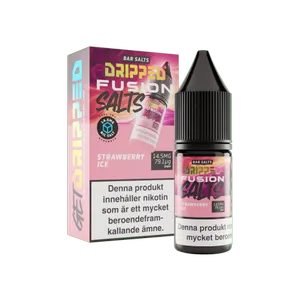 Dripped Fusion Salts - Strawberry Ice (10 ml, 14,5 mg Nikotinsalt)